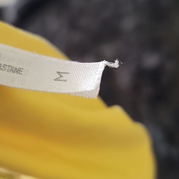 Vix  Paula Hermany Bright Yellow Halter Bikini Top - Picture 4 of 4